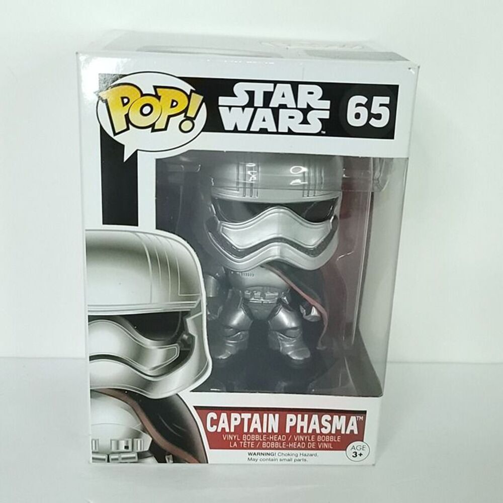 Funko Pop! Star Wars Disney Captain Phasma #65 Vinyl Figure NEW